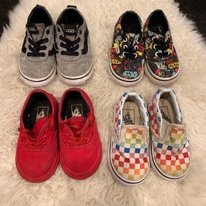 Toddler size 5 Vans bundle